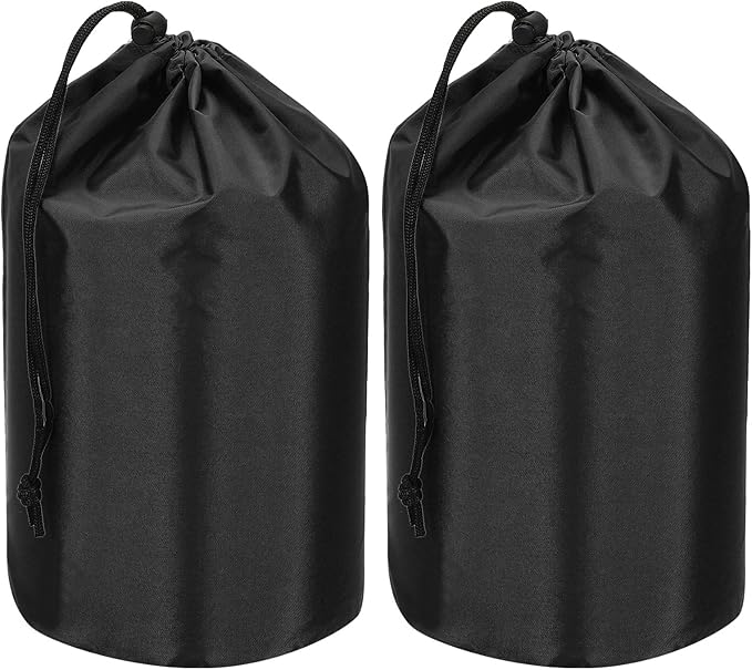 PATIKIL Stuff Sack, Waterproof Outdoor Storage Sack Portable Drawstring Dust Flap Bag Lightweight Sleeping Bag for Camping Hiking Travel