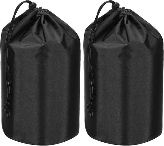 PATIKIL Stuff Sack, Waterproof Outdoor Storage Sack Portable Drawstring Dust Flap Bag Lightweight Sleeping Bag for Camping Hiking Travel