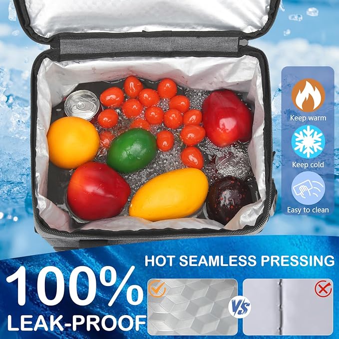 Tactical Cooler Backpack - 42 Cans Backpack Coolers Insulated Leak Proof for Men Adults, Soft Cooler Insulated Backpack for Lunch, Work, Camping, Hiking, Picnic, Beach & Travel