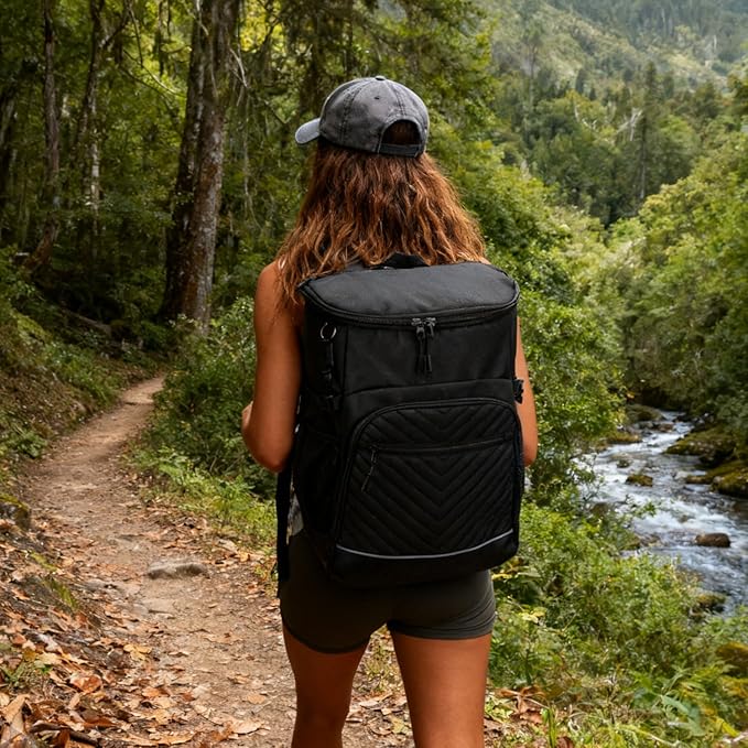 Cooler Backpack Insulated Leakproof Waterproof Backpack Cooler Bag 30/45 Cans, Large Capacity Lightweight Travel Camping Beach Backpack Cooler Ice Chest for Men and Women