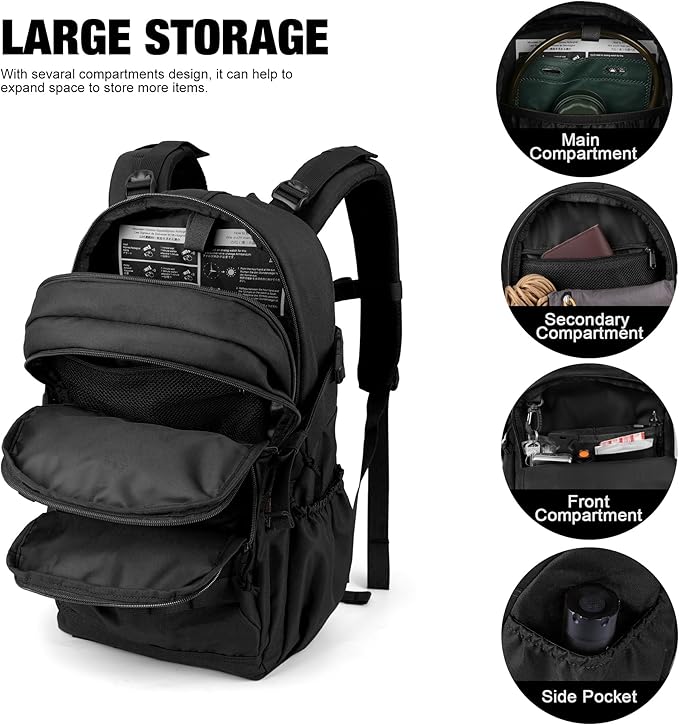Mardingtop Military Tactical Backpack for Men 28L Molle Rucksack Army Backpack EDC Daypack for Hiking,Travel,Camping, Hunting