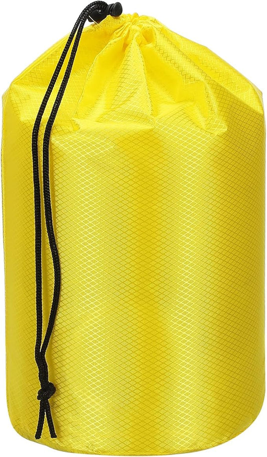 PATIKIL Stuff Sack, Waterproof Outdoor Storage Sack Portable Drawstring Dust Flap Bags Lightweight Sleeping Bag for Camping Hiking Backpacking