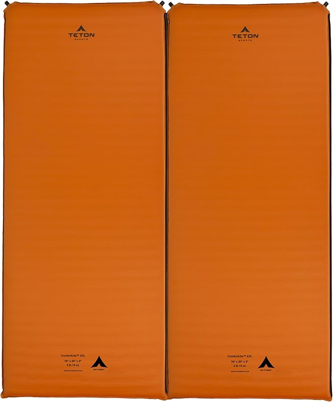 TETON Sports Camping Seat Cushion; Stadium Seat; Office Chair; Car Pad; Inflatable