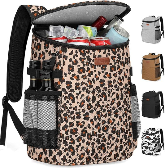 Soft Cooler Backpack 30 Cans/45 Cans, Backpack Coolers Insulated Leak Proof Thermal Lunch Backpack for Men Work Small Cooler Bag Beach Travel Picnic Drink Beverage Beer