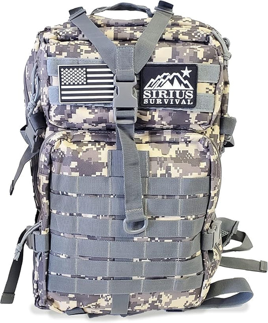 50L Expeditionary Tactical Backpack - Large Molle Bag