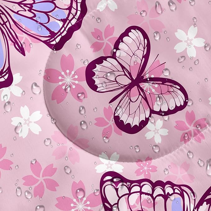 Sleeping Bags for Adults and Kids，3D Printing Camping Sleeping Bag for Girls Boys Lightweight Waterproof Cold/Warm 3-Season，Outdoor Travel with Compression Bags