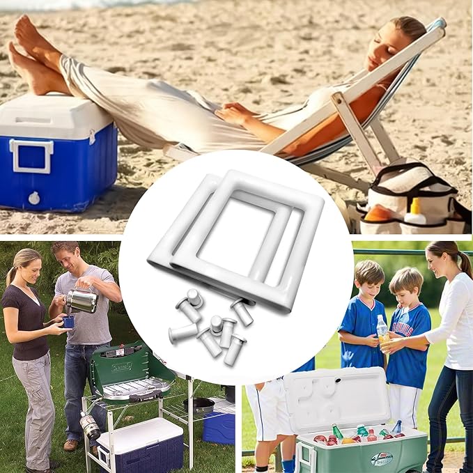 Cooler Handle Replacement Kit for Coleman Xtreme & 2-Way,Double-Layer Durable Design Part #3000005306/#R5286B120G Compatible