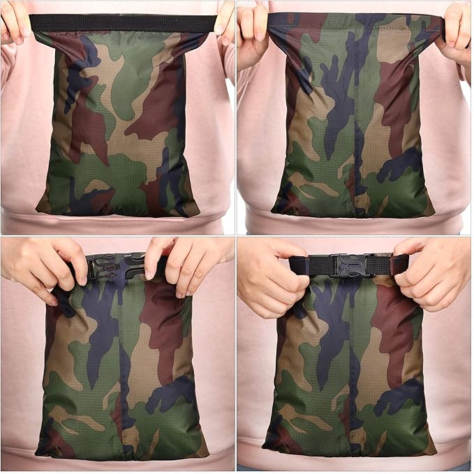 Shappy Waterproof Dry Bag Set 6 Sizes Lightweight Sacks and Long Adjustable Shoulder Strap Outdoor Water Proof Keep Gear Dry Bag Stuff Sacks for Backpacking, Boating, Hiking, Camping