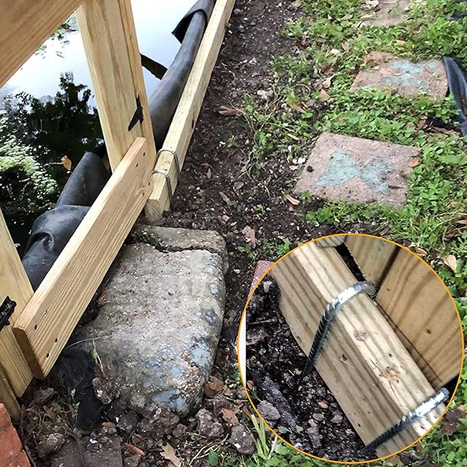 ASDFGHT J Hook Rebar Stakes 12 & 16 Inch (Black or Silver), Heavy Duty Professional Quality Ground Anchors for Chainlink Fence, Sports nets, Camping, Trampolines, Irrigation Pipes and Garden