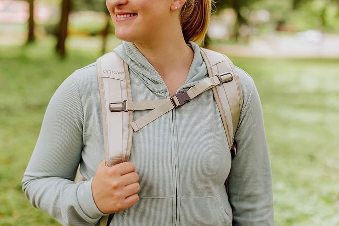 PICNIC TIME Tarana Backpack Cooler, Insulated Leakproof Backpack Made With Recycled Bottles, Portable Ice Chest For Beach, Hiking, Camping, Picnic, Lunch, Travel, Outdoor Adventures (Halo Gray)