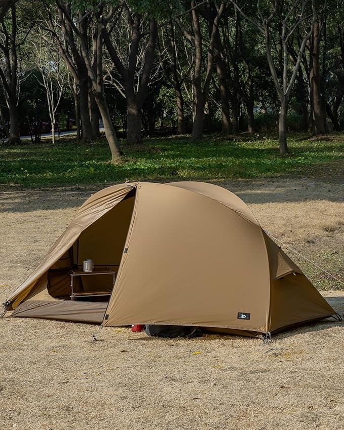 MC TOMOUNT Backpacking Tent Ultralight Nylon 1-2 Person Tent 3.3lbs-4.4lbs for Hiking Camping