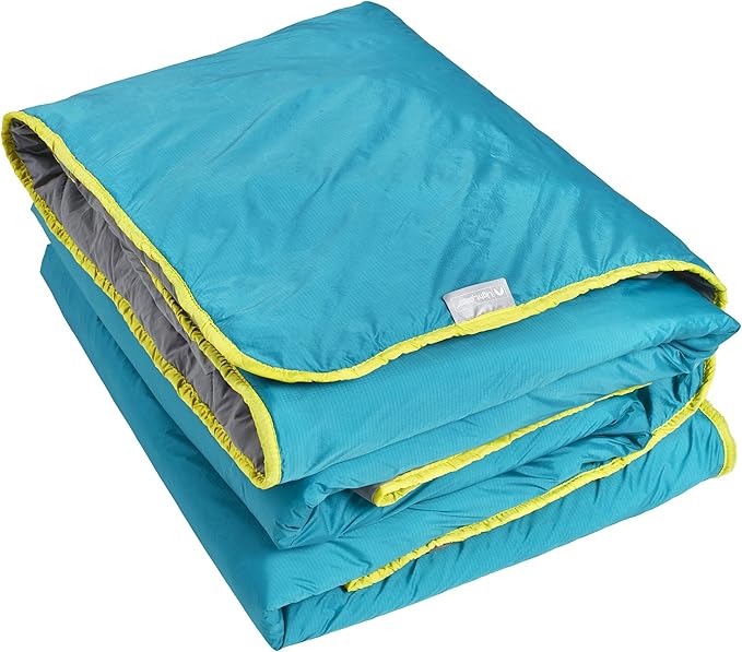 Lightspeed Outdoors Sundown Camp Quilt, Camping Blanket, Teal