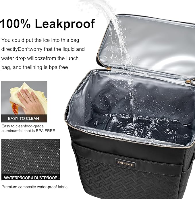 Backpack Coolers Insulated Leak Proof for Women Men, 35 Cans Large Capacity Waterproof Cooler Backpack, Soft Portable Cooler Bag for Beach Travel Camping Picnic Work