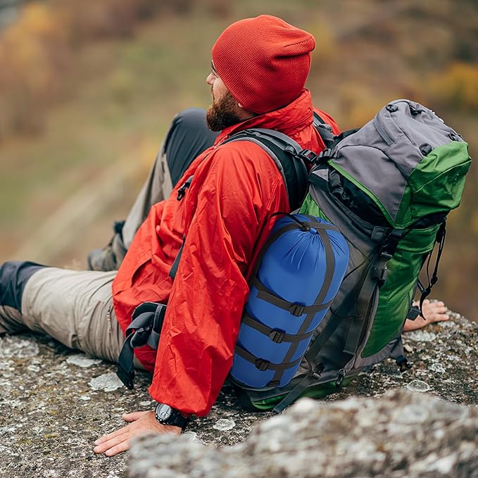 Compression Sack for Sleeping Bag Store Ultralight Sleeping Bag Compression Stuff Sack 15l 25l Space Saving Gear for Travel Camping Hiking Outdoor