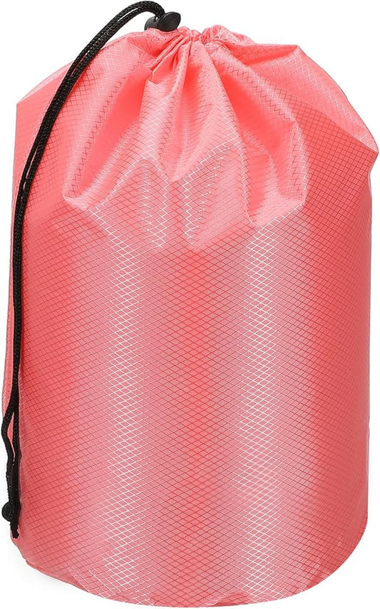 PATIKIL Stuff Sack, Waterproof Outdoor Storage Sack Portable Drawstring Dust Flap Bags Lightweight Sleeping Bag for Camping Hiking Backpacking