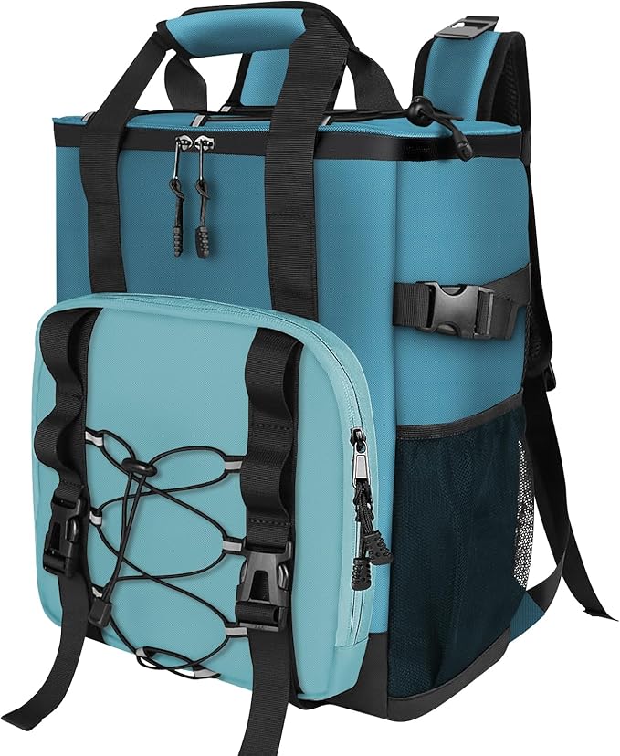 Large Backpack Cooler,40 Cans Leak Proof & Waterproof & Insulated Cooler Backpack, Soft Cooler Bag for Men & Women, Ice Chest for Camping,Beach,Picnic,Lunch,Travel,Fishing
