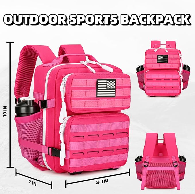 9L Mini Tactical Backpack for Men and Women Tactical Backpack Small for Hiking Small Tactical Bag Fitness Pack