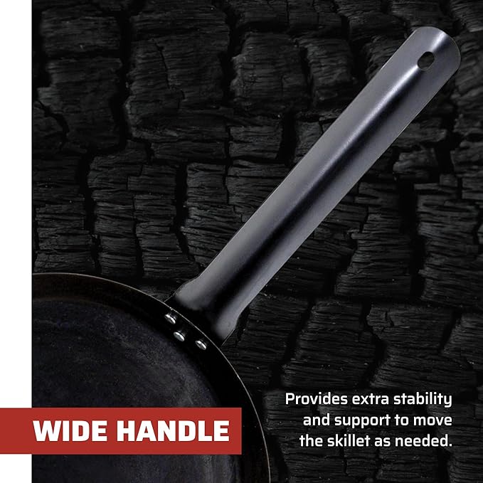 Camp Chef SLJ20 20" Lumberjack - Seasoned Steel Skillet