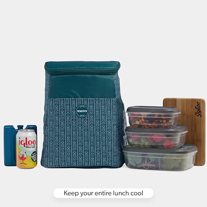 Igloo Print Essentials Insulated Backpack Cooler | 18 Can Capacity