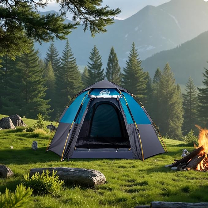 Hewolf 2/3/4 Person Camping Tent-6J-BUUG-HOIU
