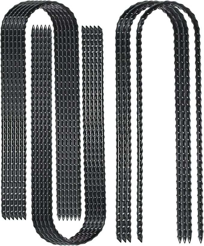 10-Inch Trampoline Stakes Heavy Duty U Shaped Rebar Ground Stakes Ground Anchors for Sporting Goods Security, House Construction (24)