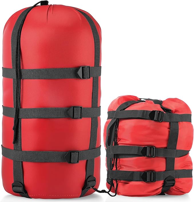 Compression Sack for Sleeping Bag Store Ultralight Sleeping Bag Compression Stuff Sack 15l 25l Space Saving Gear for Travel Camping Hiking Outdoor