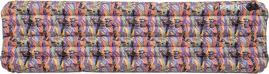 Big Agnes Rapide SL - Insulated Sleeping Pad, Ultralight, All Season Compact Backpacking and Hiking, Pumphouse Sack Included, Zirkel Alpenglow, 25x72 Wide Regular