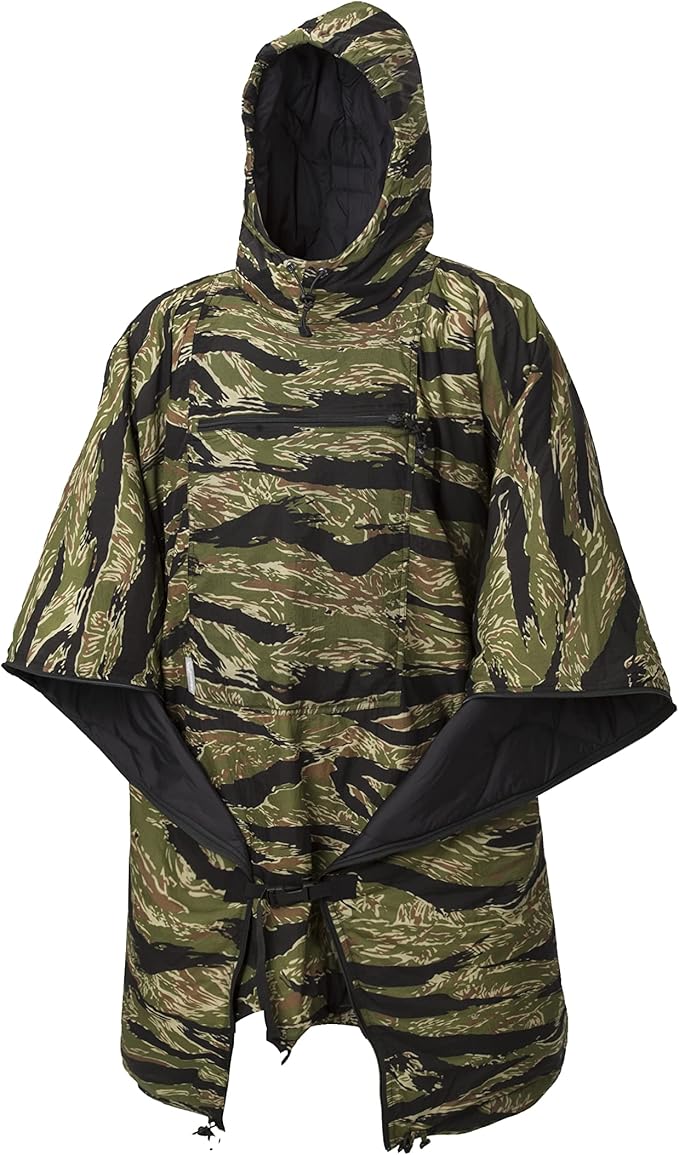 Helikon-Tex Swagman Roll Military Poncho - Multi-purpose Poncho & Emergency Poncho - Survival Gear - Woobie Blanket & Jacket