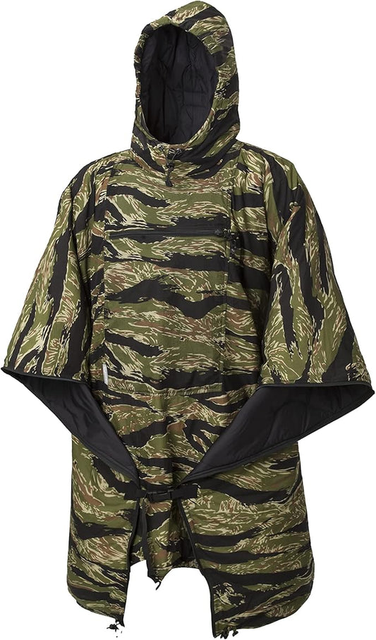 Helikon-Tex Swagman Roll Military Poncho - Multi-purpose Poncho & Emergency Poncho - Survival Gear - Woobie Blanket & Jacket