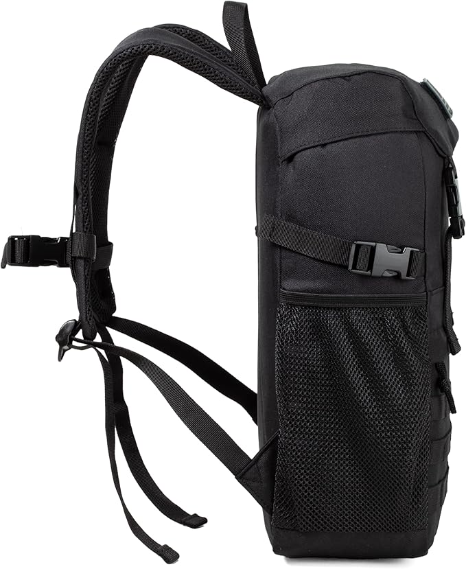 Small Tactical Backpack 20L – Mini Military Molle EDC Daypack, Water Repellent Assault Pack for Hiking, Camping & Outdoor