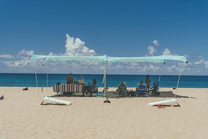 Neso Party Tent, 8 Ft Height, 11X22 Ft, 23 Pounds, Canopy Event Tent for On and Off The Beach