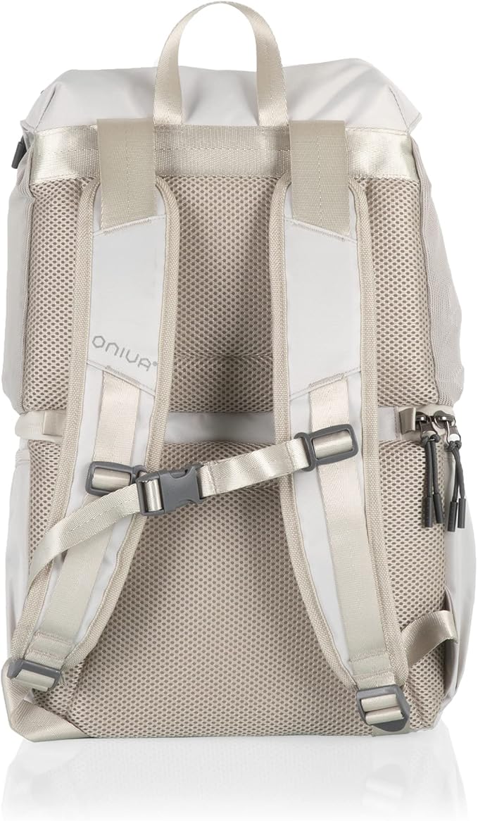 PICNIC TIME Tarana Backpack Cooler, Insulated Leakproof Backpack Made With Recycled Bottles, Portable Ice Chest For Beach, Hiking, Camping, Picnic, Lunch, Travel, Outdoor Adventures (Halo Gray)