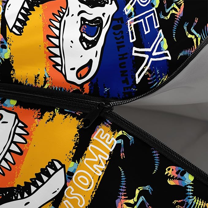 Sleeping Bags for Adults Youth Kids,3D Printing Camping Sleeping Bag for Girls Boys Lightweight Waterproof Cold/Warm Weather Sleeping Bag for 3 Seasons