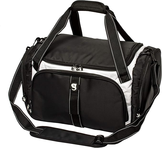 geckobrands Duffel Cooler - Insulated Leak-Proof Cooler Bag with Adjustable Strap, Holds Up to 30 Cans or 22 Bottles