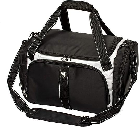 geckobrands Duffel Cooler - Insulated Leak-Proof Cooler Bag with Adjustable Strap, Holds Up to 30 Cans or 22 Bottles