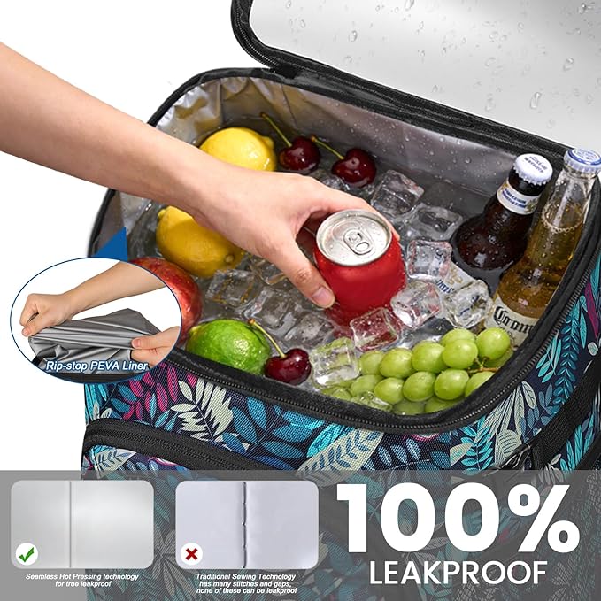 Capolo Cooler Backpack for Men Women Insulated Backpack Cooler Leak Proof Thermal Bag Beverage Soft Cooler Bag Lunch Backpack for Camping 30/45 Cans