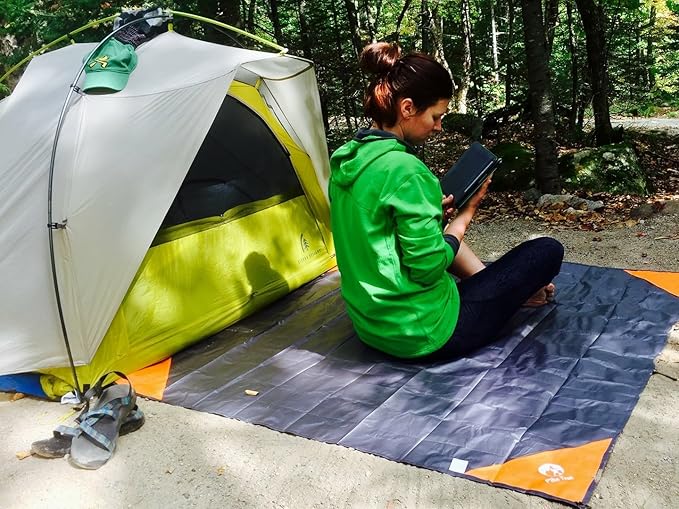 Pike Trail Pocket Beach Blanket (60 in X 56 in) – Lightweight Sand Proof Picnic Blankets, Compact Outdoor Blankets, Waterproof Pocket Blanket for Hiking, Camping, Picnics, Travel and Beach Trips