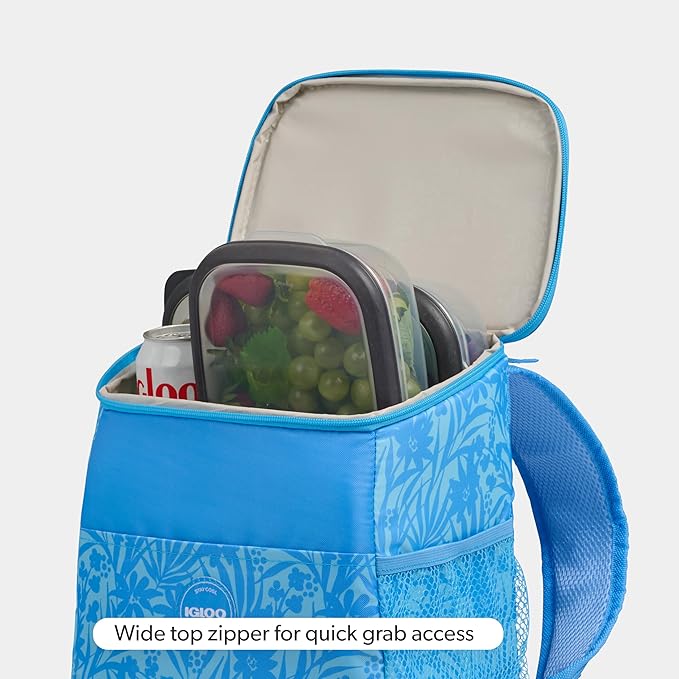 Igloo Print Essentials Insulated Backpack Cooler | 18 Can Capacity