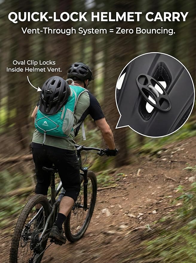 Hydration Hiking Backpack, Water Hiking Backpack, Hydration Backpack with 15l Water Bladder, Runinnng Backpack for Men Women for Cycling Campling