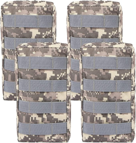 Gogoku 4-Pack Molle Pouch Tactical Molle Pouches Compact Utility EDC Waist Bag Pack