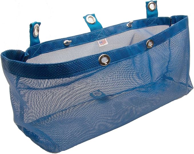 Northwest Tarp & Canvas Rope/Anchor Bag, Blue Mesh, Heavy Duty, Great for Boats or Shore Lines