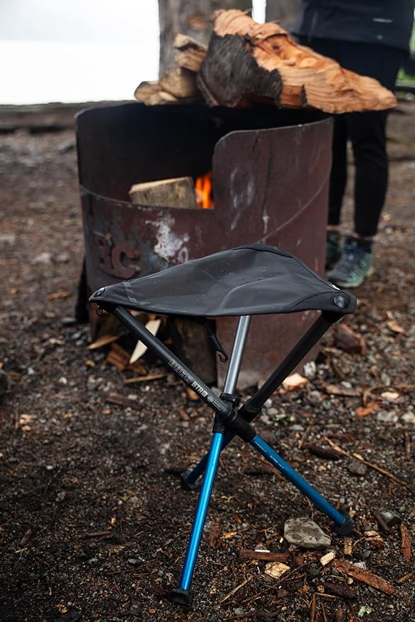 Hillsound BTR Stool for Ultralight Backpacking & Hiking, Lightweight Camping Chairs, Compact Portable Outdoor Seat