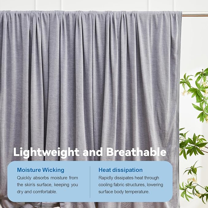 Ailemei Direct Cooling Blanket Twin Size for Couch, Double-Sided Summer Cooling Blankets for Hot Sleepers, Lightweight Ice Cool Blanket to Relieve HotFlashes, Breathable Bed Cold Blankets for Sleeping