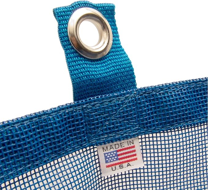 Northwest Tarp & Canvas Rope/Anchor Bag, Blue Mesh, Heavy Duty, Great for Boats or Shore Lines