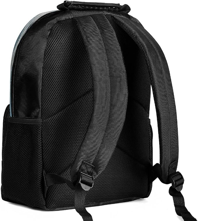 Daypack Backpack Polyester Multipurpose Anti-Theft Love Heart Wolf Dream Catcher Art Shoulder Bag Big Capacity Gym Outdoor Hiking Backpack With Smooth Zippers
