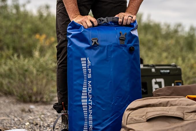ALPS Mountaineering Torrent Waterproof Backpack, Fully Welded Seams Dry Bag with Adjustable Straps