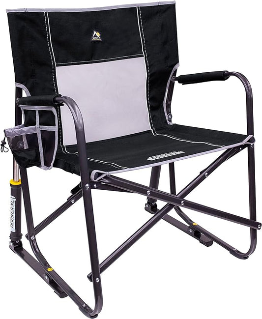 GCI OUTDOOR Freestyle Rocker XL Portable Folding Rocking Chair and Outdoor Camping Chair