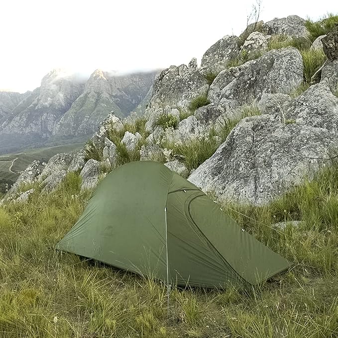 Naturehike Cloud Up 1 Person Tent, Lightweight Backpacking Tents for One Man, Waterproof Ultralight One Person Tent for Camping Hiking Backpacking