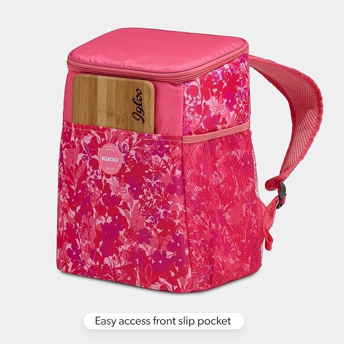 Igloo Print Essentials Insulated Backpack Cooler | 18 Can Capacity