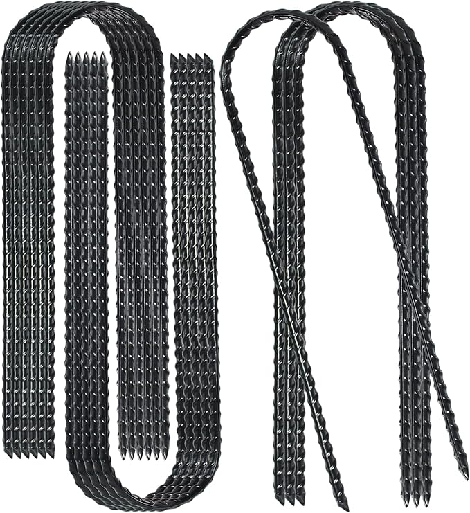 10-Inch Trampoline Stakes Heavy Duty U Shaped Rebar Ground Stakes Ground Anchors for Sporting Goods Security, House Construction (12)